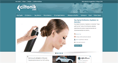 Desktop Screenshot of ciltonik.com