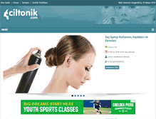 Tablet Screenshot of ciltonik.com
